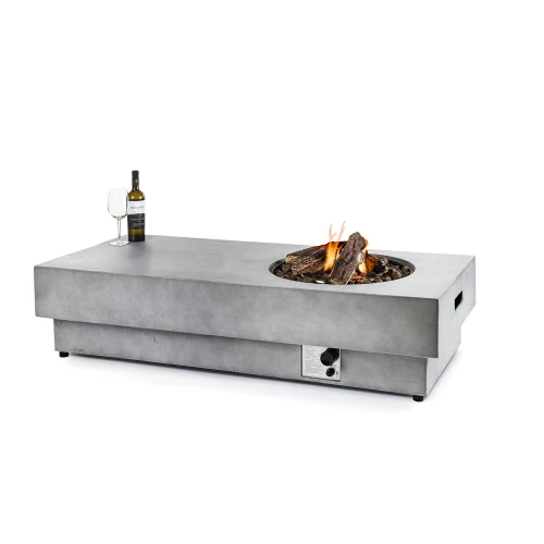 Agni Gas Fit Pit Table - Grey 5 Agni Gas Fit Pit Table - Grey - Image 3