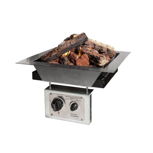 Square Built-in Gas Burner - 39x39 Cm 4 Square Built-in Gas Burner - 39x39 Cm - Image 2