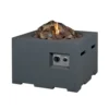 Small Square Fire Table - Anthracit -Dimplex Shop happy cocooning cocoon table square small grey1 53711
