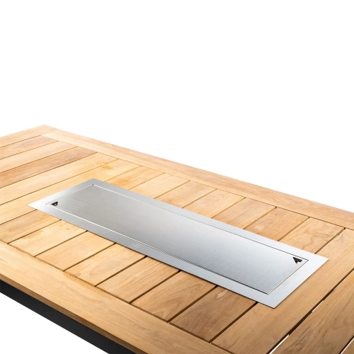 Large Built-in Gas Burner - Rectangular 99x32 Cm 5 Large Built-in Gas Burner - Rectangular 99x32 Cm - Image 3