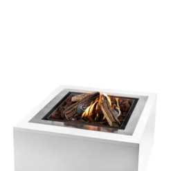 Large Square Built-in Gas Burner - 48x48 Cm -Dimplex Shop happy cocooning large square outdoor gas burner 3 53847