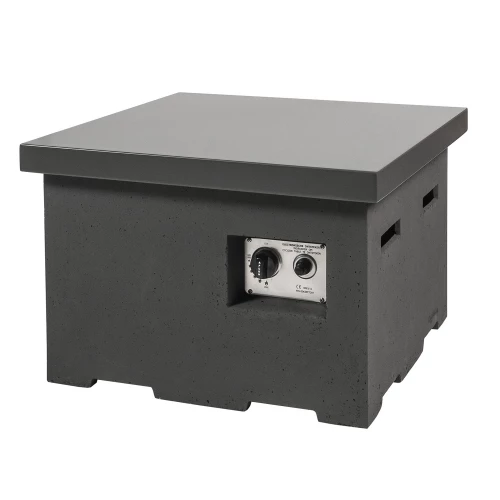Lid For Square Gas Fire Pit Table - Anthracite
