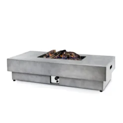 Odin Gas Fire Fit Table - Grey