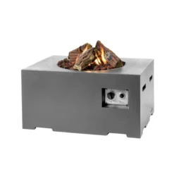 Small Rectangular Fire Table - Anthracite
