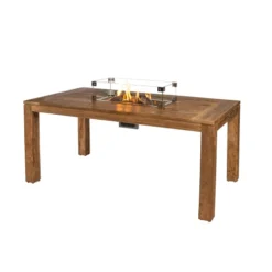 Rectangular Built-in Gas Burner - 69x32 Cm -Dimplex Shop happy cocooning rektangulr gasbraender 69x32 cm 3 53841