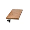 Small Teak Wood Side Table For Gas Fireplace - 2 Pieces. 1 Small Teak Wood Side Table For Gas Fireplace - 2 Pieces. -Dimplex Shop happy cocooning small side table teak wood 53785
