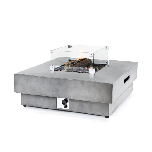 Hestia Gas Fire Pit Table - Grey 4 Hestia Gas Fire Pit Table - Grey - Image 2
