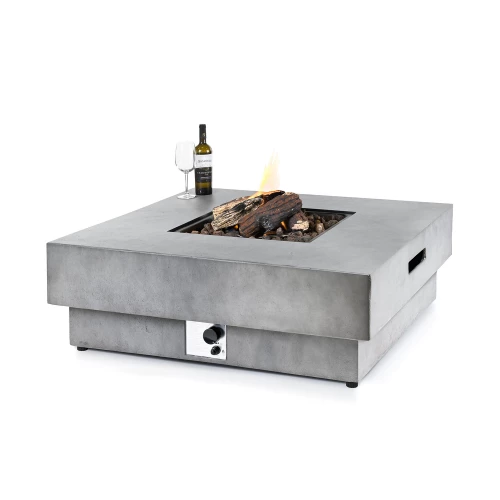 Hestia Gas Fire Pit Table - Grey 5 Hestia Gas Fire Pit Table - Grey - Image 3