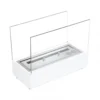 White Table Top Bio Fire 2 White Table Top Bio Fire -Dimplex Shop hvid bord biopejs bio202783 45358