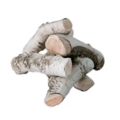 White Decoration Set - 5 Pcs. -Dimplex Shop hvidt dekorationstr til biopejse 2 54539