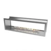 Icon Slimline Firebox FBDS2000 Steel -Dimplex Shop icon fires double sided slimline firebox fbds2000 70225 41796