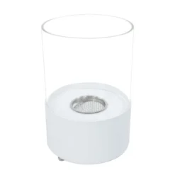 Round Table Fireplace - White -Dimplex Shop images 6 bio20245whrundbordbiopejs1 47361