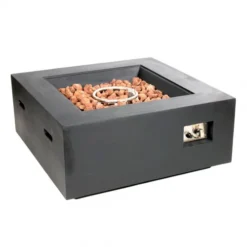 Kawasaki Outdoor Gas Fire Pit -Dimplex Shop images 6 blackoutdoortokyogasfireplacesquare2 47118
