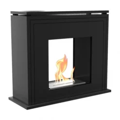 Colyton Freestanding Bio Fireplace -Dimplex Shop images 6 blacktunnelfireplace1 47088
