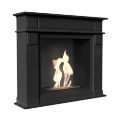 Crosby Freestanding Bio Fireplace -Dimplex Shop images 6 crosbyblack 383481 47019