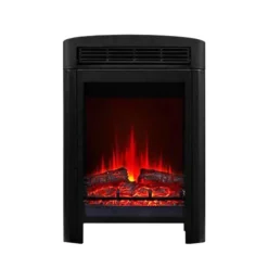 Freestanding Electric Fireplace - Black