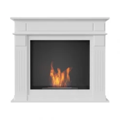 Crosby Freestanding Bio Fireplace -Dimplex Shop images 6 ethanol pejs til gulv i hvid 287201 47017