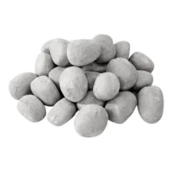 Ceramics Pebbles Grey - 24 Pieces