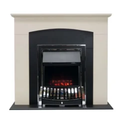 Westray Authentic LED-Fire With Charcoal Effect