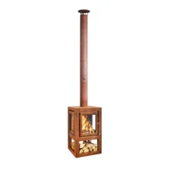 Quaruba XL Mobile Garden Fireplace