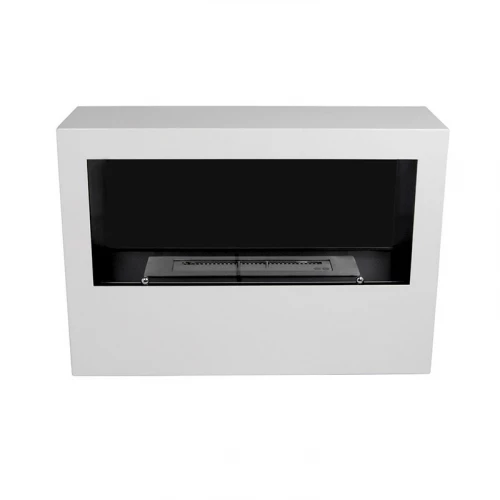 Freestanding 1-Sided Bio Fireplace - White 4 Freestanding 1-Sided Bio Fireplace - White - Image 2