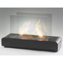 Floor Standing Bio Fireplace - Steel And Black -Dimplex Shop images bio202681 45069