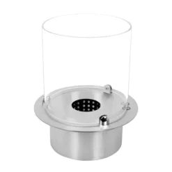 Built-in Bio Fireplace - Round