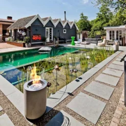 Planika Jar With Concrete Base -Dimplex Shop images bio600125 44429