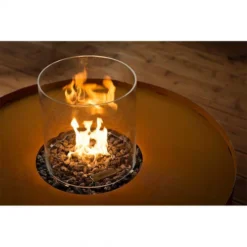 Galio Fire Pit Corten Automatic -Dimplex Shop images gas600244 44283