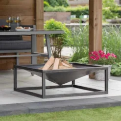 Tervo Firepit - 80 Cm -Dimplex Shop images out802083 44266