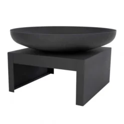 Kotka Industrial Dark Firepit - 80 Cm -Dimplex Shop images out802151 44190