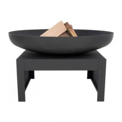Kotka Industrial Dark Firepit - 80 Cm -Dimplex Shop images out802153 44192