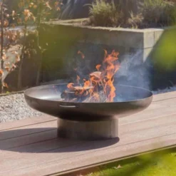 Oulu Round Firepit - 80 Cm -Dimplex Shop images out802164 44200
