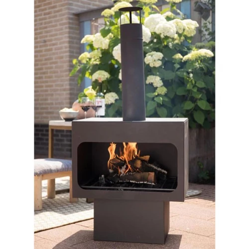 Jersey XL Garden Fireplace In Black 5 Jersey XL Garden Fireplace In Black - Image 3