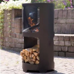 Buffalo Firepit With Wood Storage -Dimplex Shop images out802274 44226