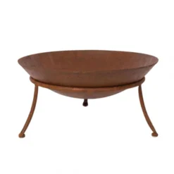 Tulsa Corten Steel Firepit - RedFire