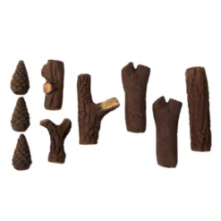 Ceramics Wood 9 Pcs. -Dimplex Shop images pejs05054 44924