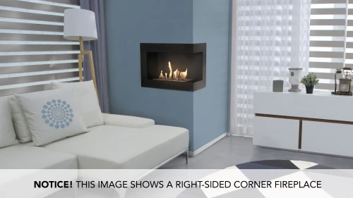 Corner Bio Fireplace 70 Cm (Left) 4 Corner Bio Fireplace 70 Cm (Left) - Image 2