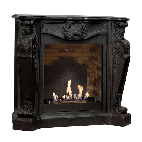 Louis Bio Fireplace - Black 3 Louis Bio Fireplace - Black