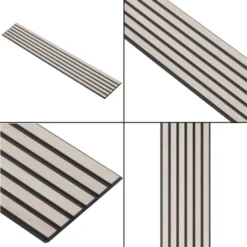 I-Wood Acoustic Panels - Basic - White 15 I-Wood Acoustic Panels - Basic - White -Dimplex Shop iwoodbasichvidsortkernesortfilt 46573