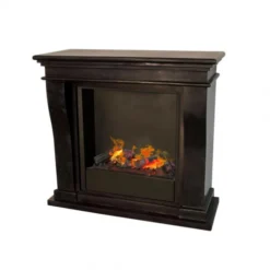 Kreta Mini Bioethanol Fireplace - Black Natural Stone -Dimplex Shop kreta mini cassette 600 black