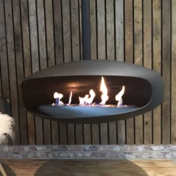 Gigas-100 Ceiling Hanging Bioethanol Fire -Dimplex Shop large ceiling hanging bioethanol fireplace