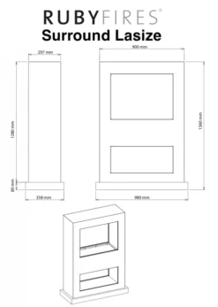 Lasize Freestanding Fireplace -Dimplex Shop lasize 5820lb 28004