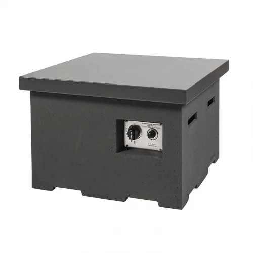 Lid For Small Square Fire Pit Table - Anthracite 4 Lid For Small Square Fire Pit Table - Anthracite - Image 2
