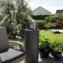 Nova LED Medium - Grey -Dimplex Shop medium graa nova gaspejs