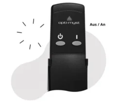 Mozart -Dimplex Shop mozart remote control hybrid fireplace