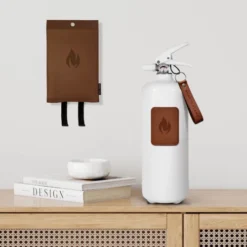 Fire Blanket - Dark Brown -Dimplex Shop n251 fireblanket leather dark 02 1024x1024 54958