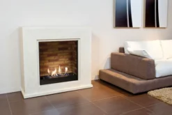 Nero Bioethanol Fireplace - White -Dimplex Shop nero f02p builtinunitstonedecor 30489
