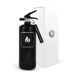 Black Fire Extinguisher 2 Kg - Classic -Dimplex Shop nordic flame black fire extinguisher 2kg 2 52108