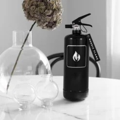 Black Fire Extinguisher 2 Kg - Classic -Dimplex Shop nordic flame black fire extinguisher 2kg 5 52104